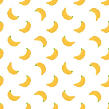 Muz Dikişsiz desen arka plan - vektör