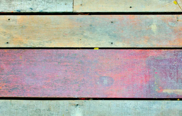 ビンテージ木製床のテクスチャと背景 — ストック写真