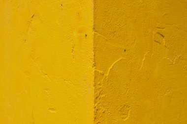 Sarı beton duvar doku ve arka plan