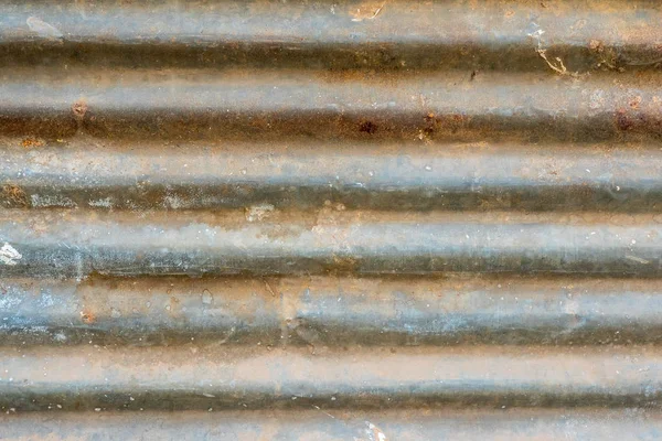 Крупный План Старый Цинковый Металлическая Крыша Текстура Фон Ржавый Цинковый — стоковое фото