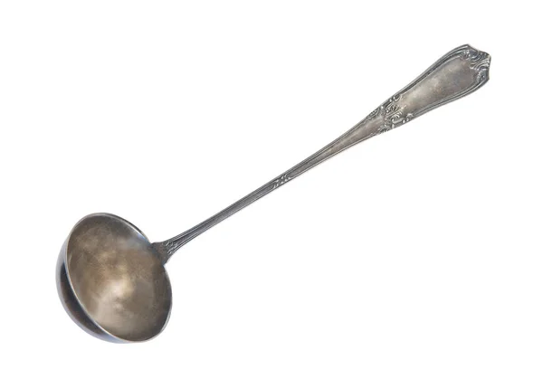 Old Fine Ladle Vintage Kitchen Kitchenwar — Stock Photo, Image