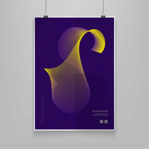 Voorraad vector illustratie kleur dekt set. Futuristisch design posters. Sjablonen voor posters, banners, flyers, presentaties en rapporten. Eps10 — Stockvector