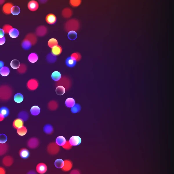 Stock vector illustration abstract background bokeh. Blurred focus, Christmas lights. Many lights, bokeh, boke, bokehs. EPS 10 — Stock Vector
