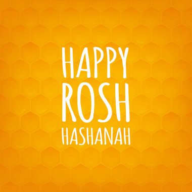 Hisse senedi vektör çizim mutlu Rosh Hashanah tatil. Eps10