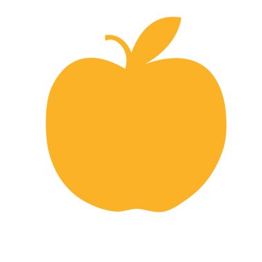  Elma sembolü yeşil eflatun pembe mavi soyut parlak parlak modern şablon neon ışığı 