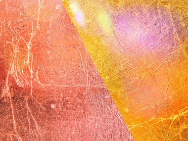 Klasik altın ve gümüş pembeler bulanık neon renkli ışıklar eski modern arka plan desen şablonu 