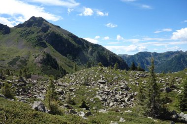  Lagorai dağ silsilesi Doğu Alpleri'nde Trentino, İtalya