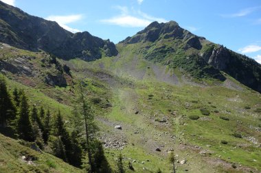  Lagorai dağ silsilesi Doğu Alpleri'nde Trentino, İtalya