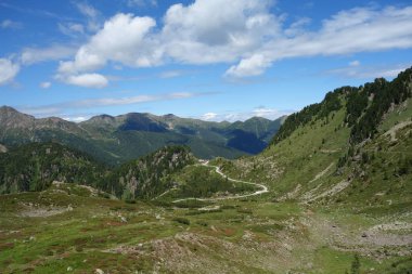  Lagorai dağ silsilesi Doğu Alpleri'nde Trentino, İtalya