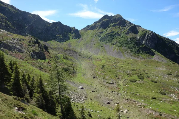  Lagorai dağ silsilesi Doğu Alpleri'nde Trentino, İtalya