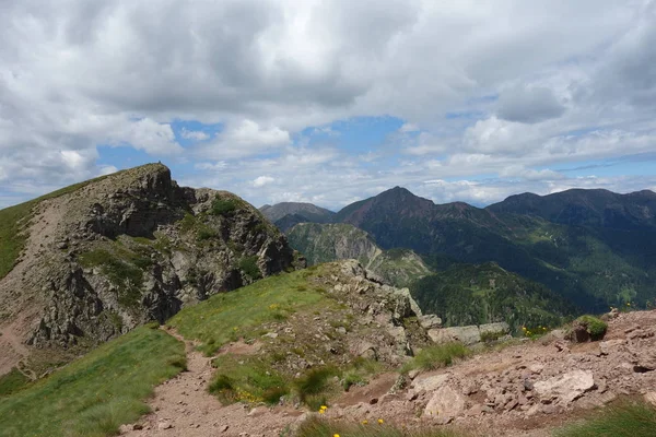 Bergskedjan Lagorai Östra Alperna Trentino Italien — Stockfoto