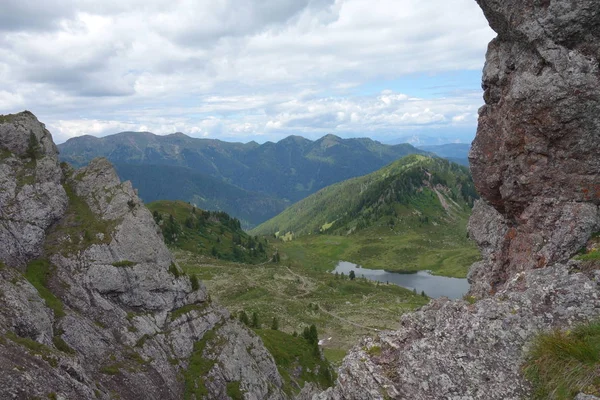 Lagorai dağ silsilesi Doğu Alpleri'nde Trentino, İtalya