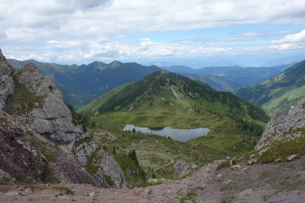  Lagorai dağ silsilesi Doğu Alpleri'nde Trentino, İtalya