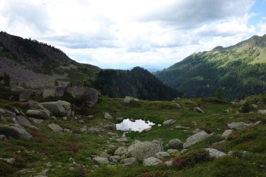  Lagorai dağ silsilesi Doğu Alpleri'nde Trentino, İtalya