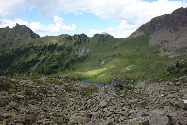  Lagorai dağ silsilesi Doğu Alpleri'nde Trentino, İtalya