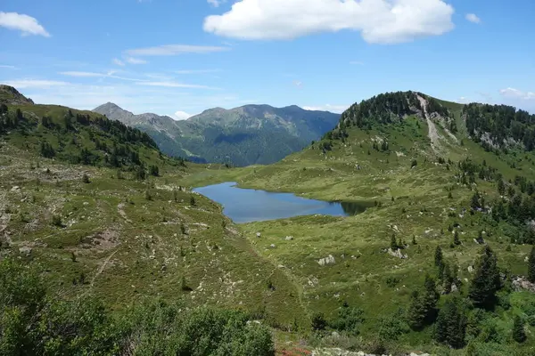 Pasmo Górskie Lagorai Alpach Wschodnich Trentino Italy — Zdjęcie stockowe