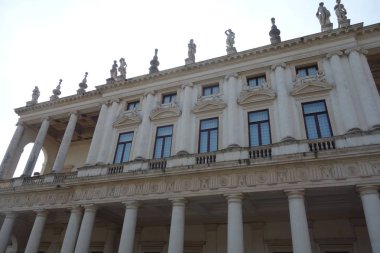 Vicenza, İtalya Palazzo Chiericati görünümünü