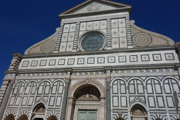 Kościół Santa Maria Nowela Florencji — Zdjęcie stockowe