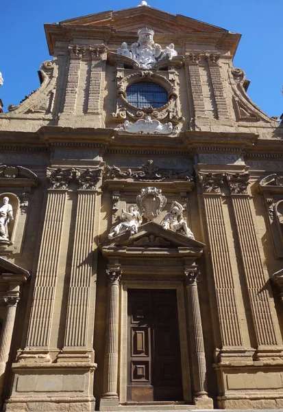 Santi Michele Gaetano Barokke Kerk Florence Italië — Stockfoto