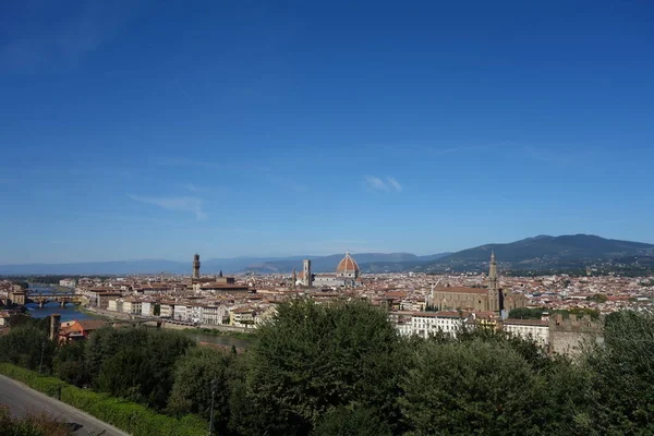 Panorama Města Florencie Belvedere — Stock fotografie