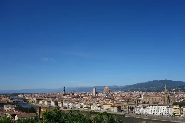Panorama Města Florencie Belvedere — Stock fotografie