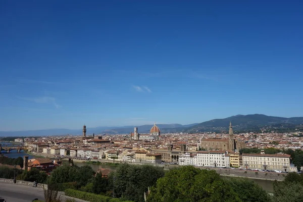 Panorama Města Florencie Belvedere — Stock fotografie