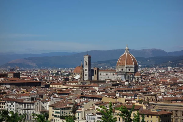Panorama Ville Florence Depuis Belvédère — Photo