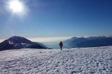Altissimo tepe Nago içinde Kuzey İtalya Prealps
