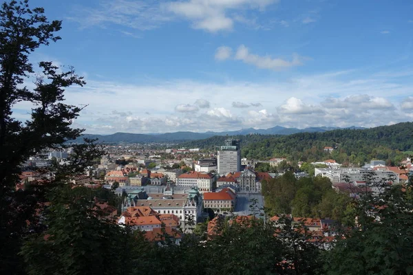 Lubiana Capitale Della Slovenia — Foto Stock