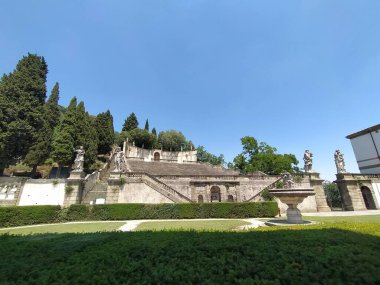 İtalya 'nın Monselice kasabasında Villa Duodo