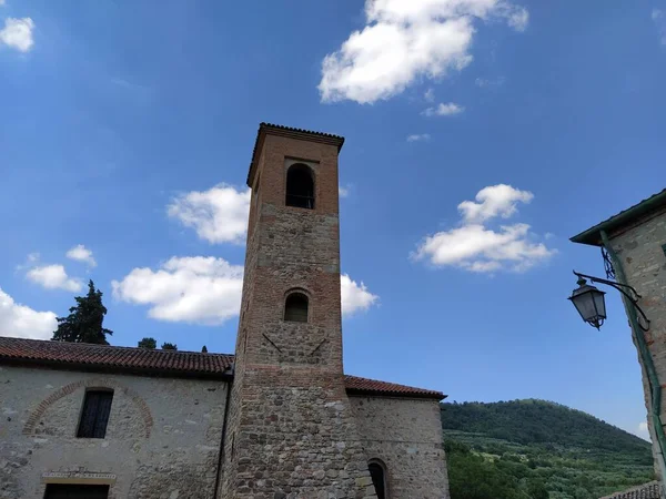 Talya Padua Daki Arqua Petrarca Kasabası — Stok fotoğraf