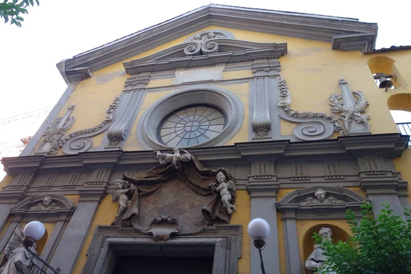 Igreja Falcade Nápoles Cidade — Fotografia de Stock