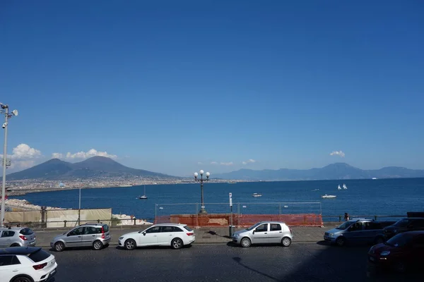 Vista Nápoles Cidade Campania Itália — Fotografia de Stock