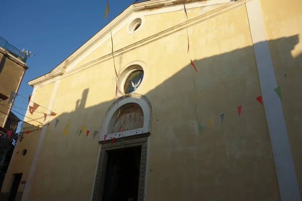 Eglise Agropoli Sur Côte Cilentan Italie — Photo