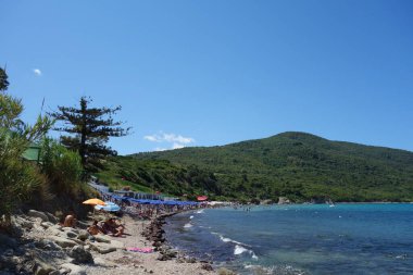 İtalya 'nın Campania kentindeki Trentova Körfezi