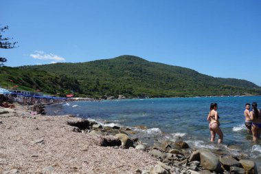 İtalya 'da Cilento, Agropoli' deki Trentova Koyu