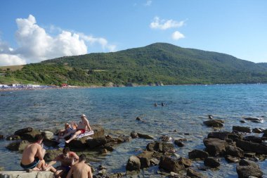 İtalya 'da Cilento, Agropoli' deki Trentova Koyu