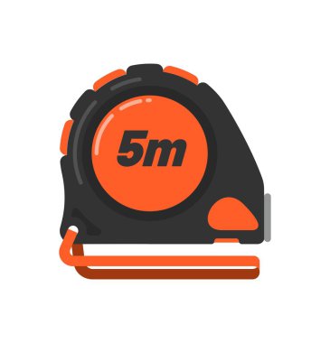 Ölçü çubuğu vektör düzlüğü, renk web simgeleri seti, yeni düz stil. Yaratıcı illüstrasyon, bilgi grafikleri fikri.