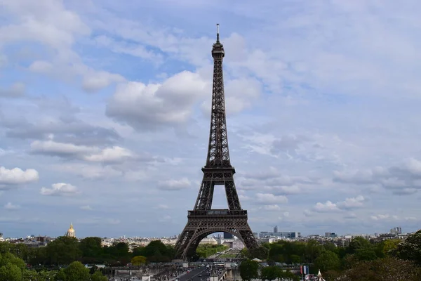 Paris France April 2018 Beautiful View Eiffel Tower Tour Eiffel — Stock Photo, Image
