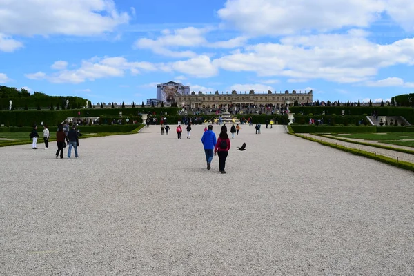 Versalhes França Maio 2018 Jardins Palácio Real Versalhes Localizado Versalhes — Fotografia de Stock