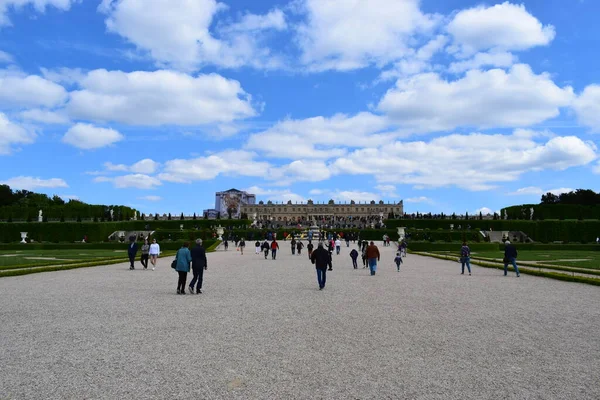 Versailles Francia Maggio 2018 Giardini Della Reggia Versailles Situati Versailles — Foto Stock