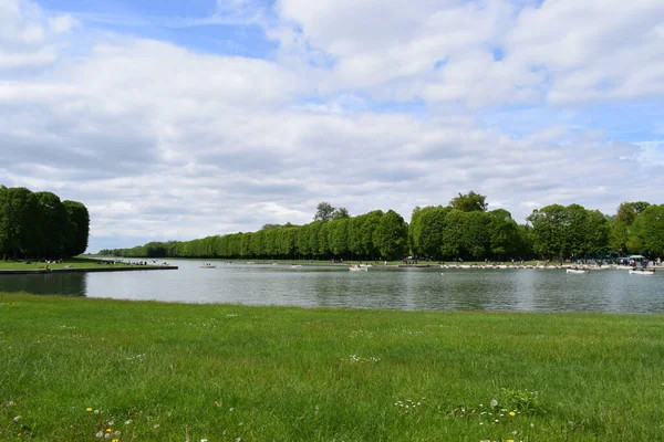 Versailles Frankrike Maj 2018 Trädgårdarna Kungliga Slottet Versailles Versailles Regionen — Stockfoto