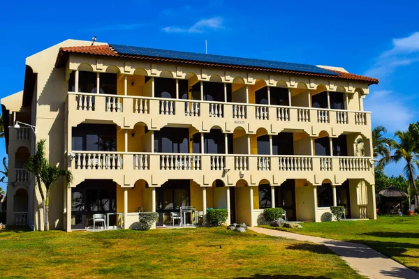 Impresionante Vista Del Romántico Bucuti Tara Resort Frente Eagle Beach — Foto de Stock