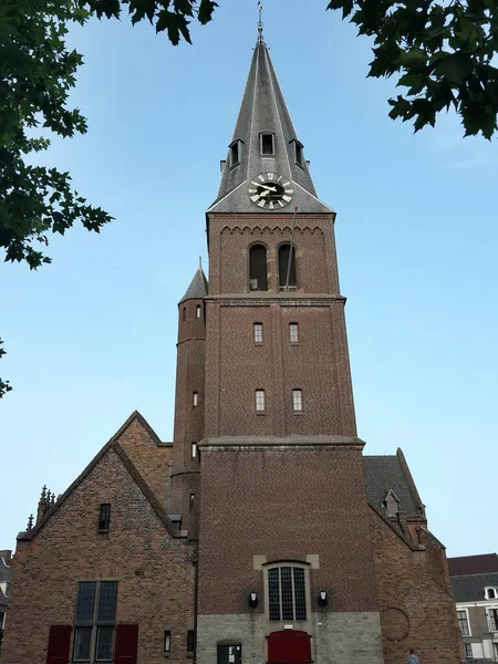 Pohled Ede Wageningen Krásné Město Nizozemsku Významným Univerzitním Kampusem — Stock fotografie