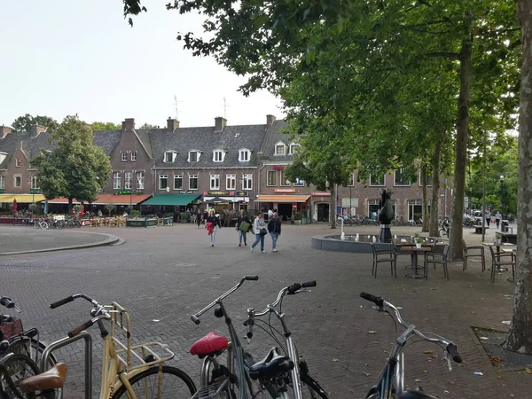 Blick Auf Ede Wageningen Schöne Stadt Den Niederlanden Mit Bedeutendem — Stockfoto