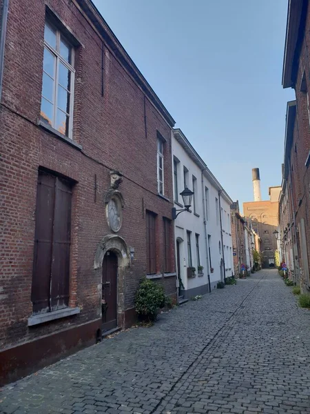 Mechelen Flandria Belgia Grudnia 2018 Zauroczenie Mechelen Historycznym Centrum Miasta — Zdjęcie stockowe
