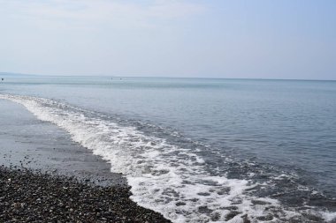 Marina di Cecina, Maremma, Toskana, İtalya, Avrupa plajı