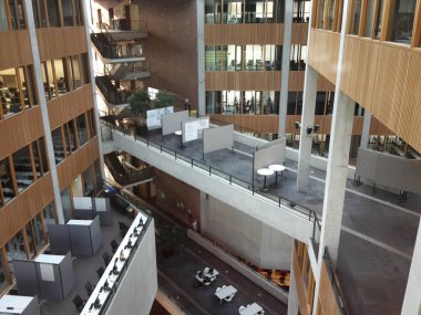 Ede-Wageningen manzarası, önemli bir üniversite kampüsü olan Hollanda 'nın güzel şehri.