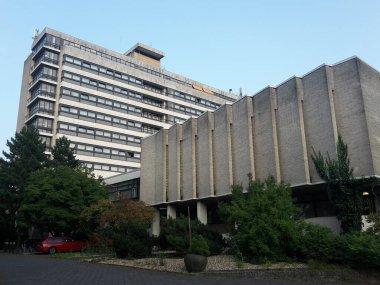 Ede-Wageningen manzarası, önemli bir üniversite kampüsü olan Hollanda 'nın güzel şehri.