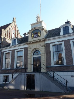 Ede-Wageningen manzarası, önemli bir üniversite kampüsü olan Hollanda 'nın güzel şehri.